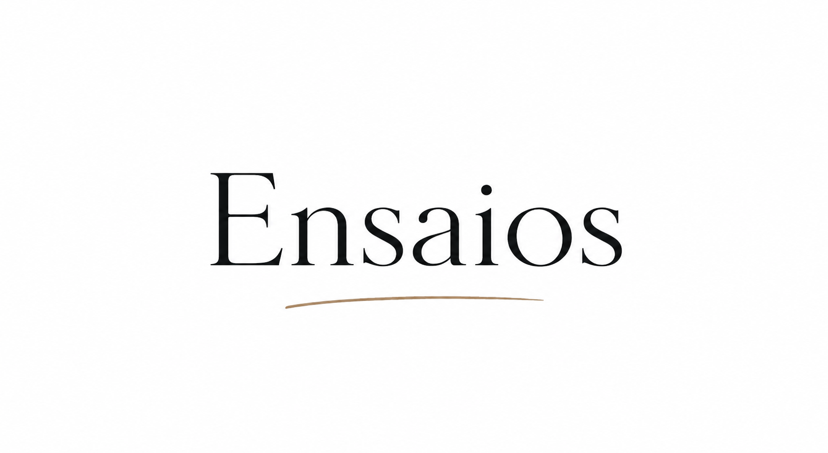 Ensaios